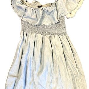 Joe's Jeans Off the Shoulder Casual Mini Dress w/pockets